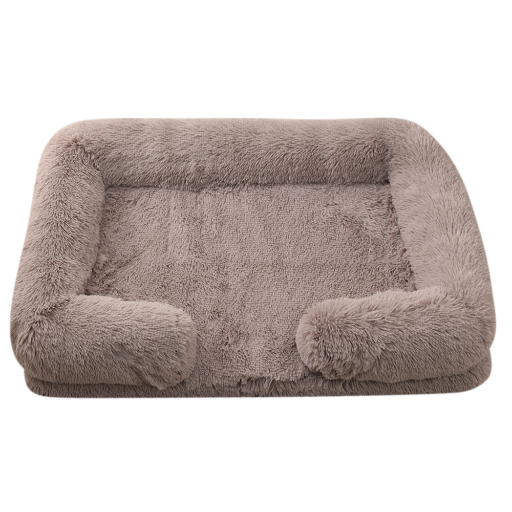 Plush Round Winter Pet Bed - Image 8