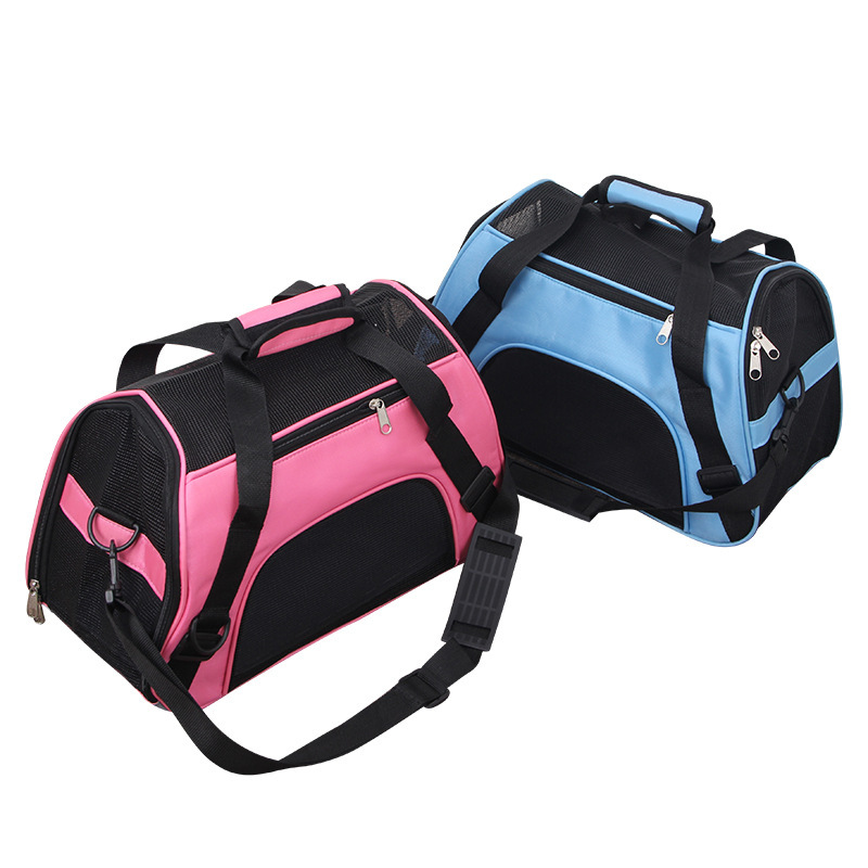 Portable Mesh Pet Carrier Bag