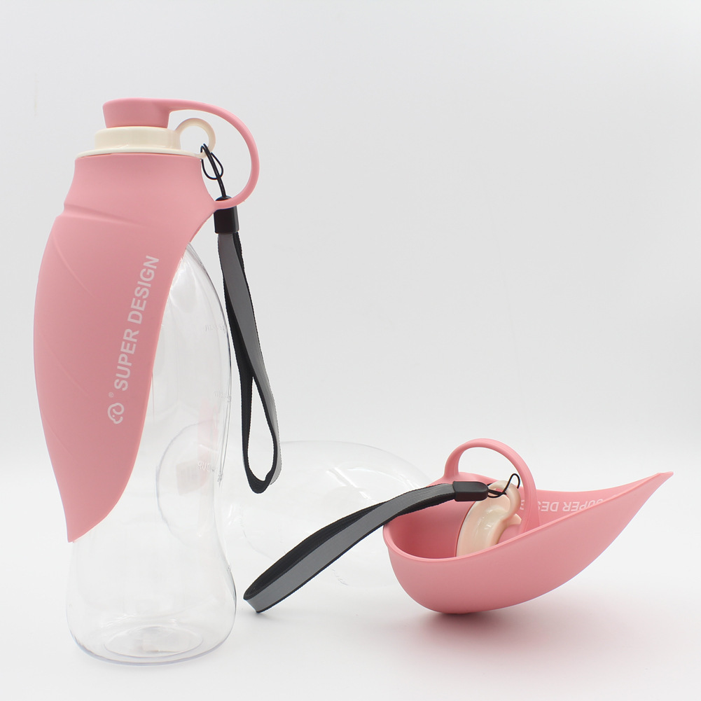 Leak-Proof Pet Water Bottle with Bowl - Image 7