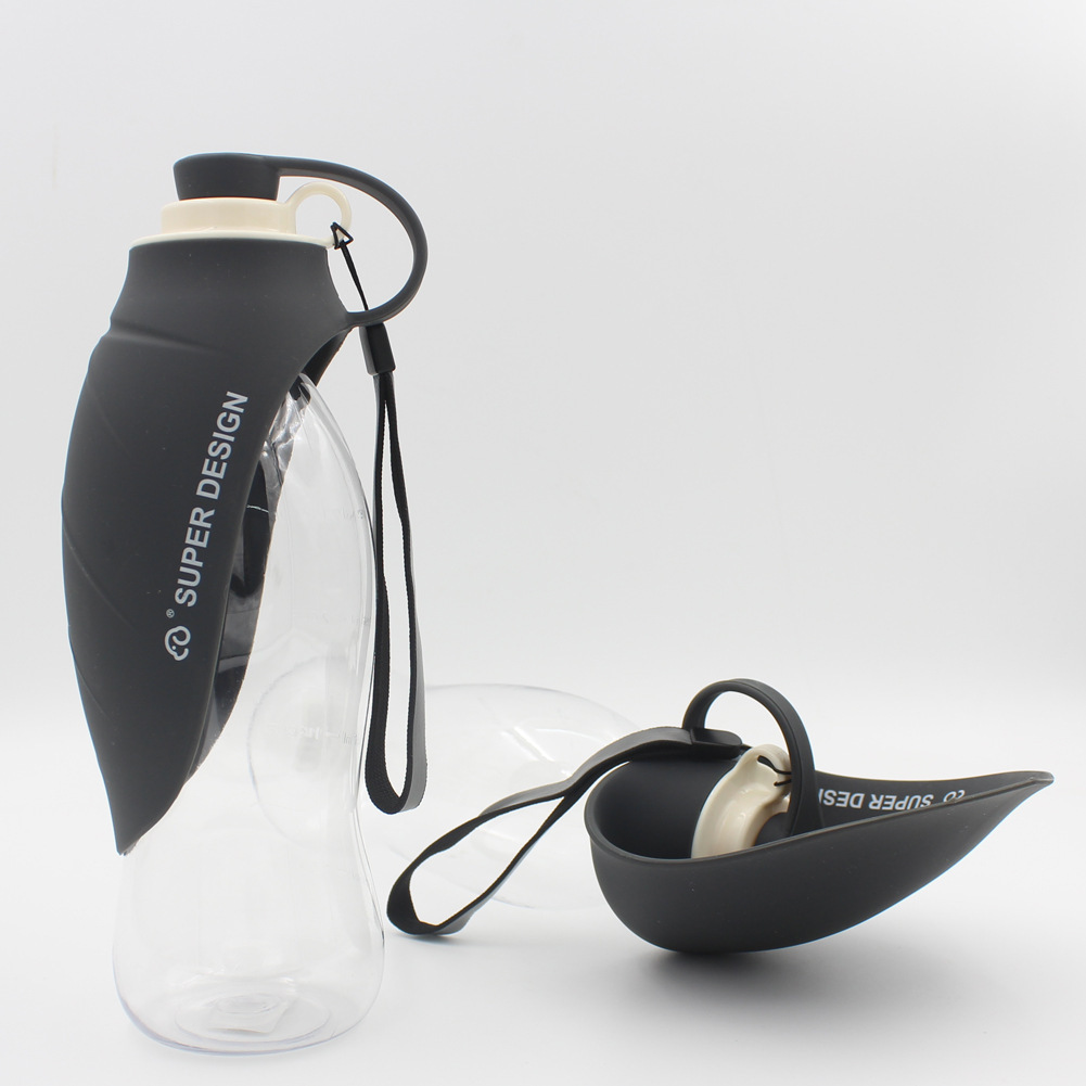 Leak-Proof Pet Water Bottle with Bowl - Image 8