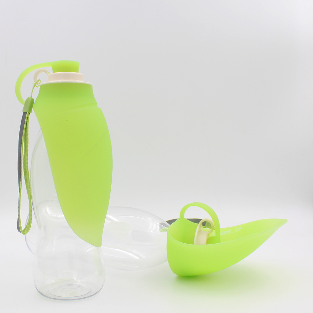 Leak-Proof Pet Water Bottle with Bowl - Image 5