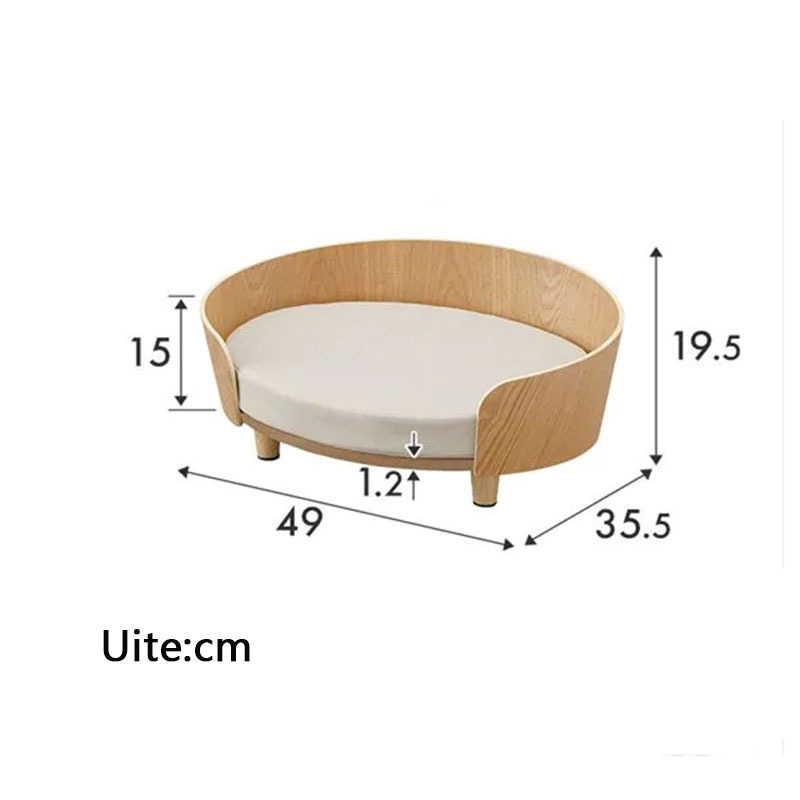 Wooden Pet Sofa Bed - Image 5