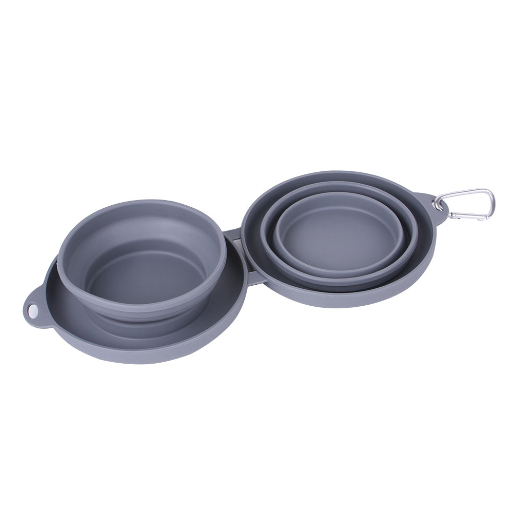 Foldable Double Pet Feeding Bowl - Image 10