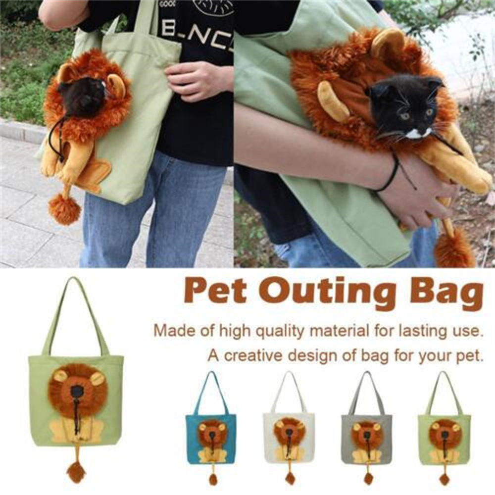 Lion Design Breathable Pet Carrier Bag