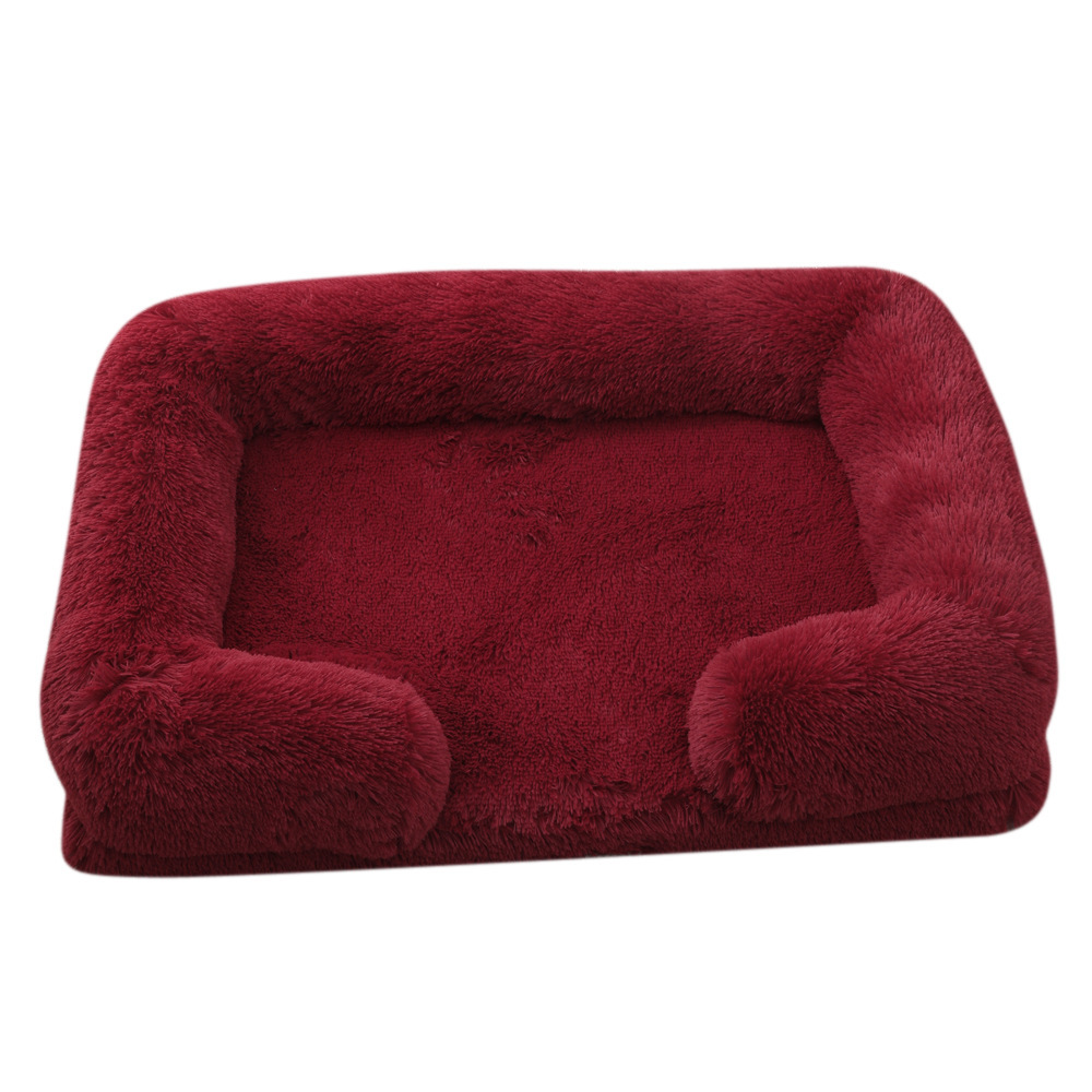 Plush Round Winter Pet Bed - Image 10