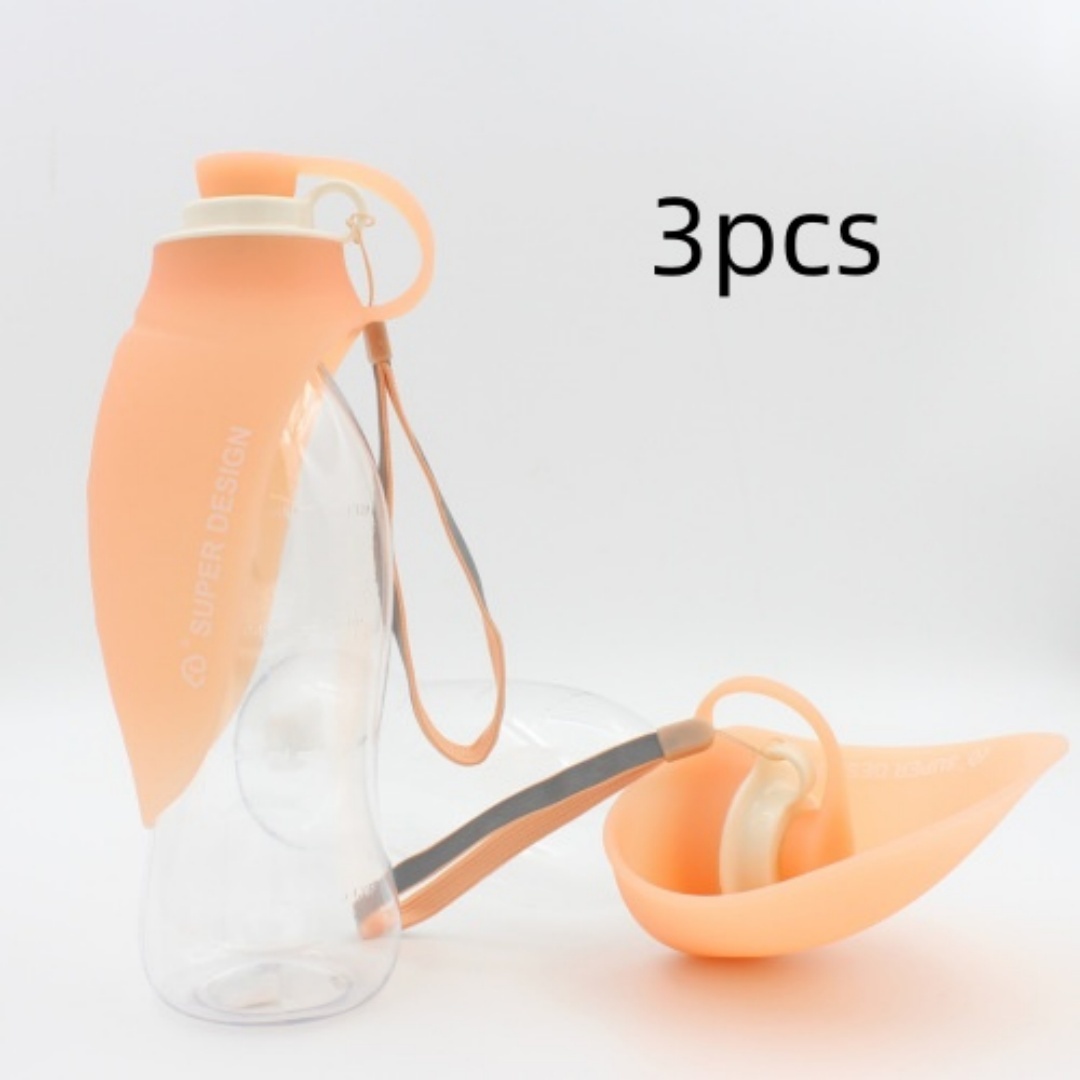 Leak-Proof Pet Water Bottle with Bowl - Image 10