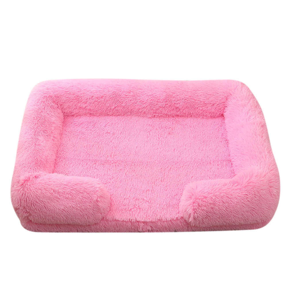Plush Round Winter Pet Bed - Image 5