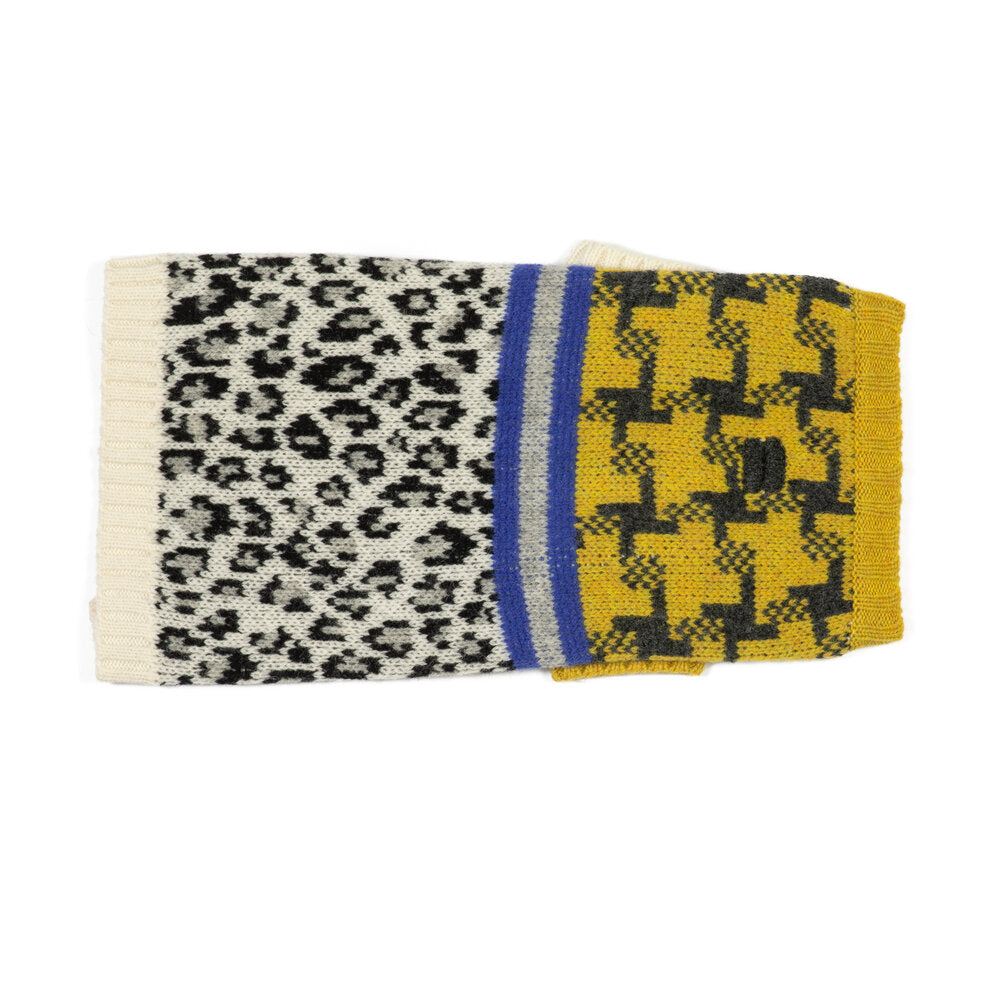 Leopard Combo Ivory and Black for Dogs