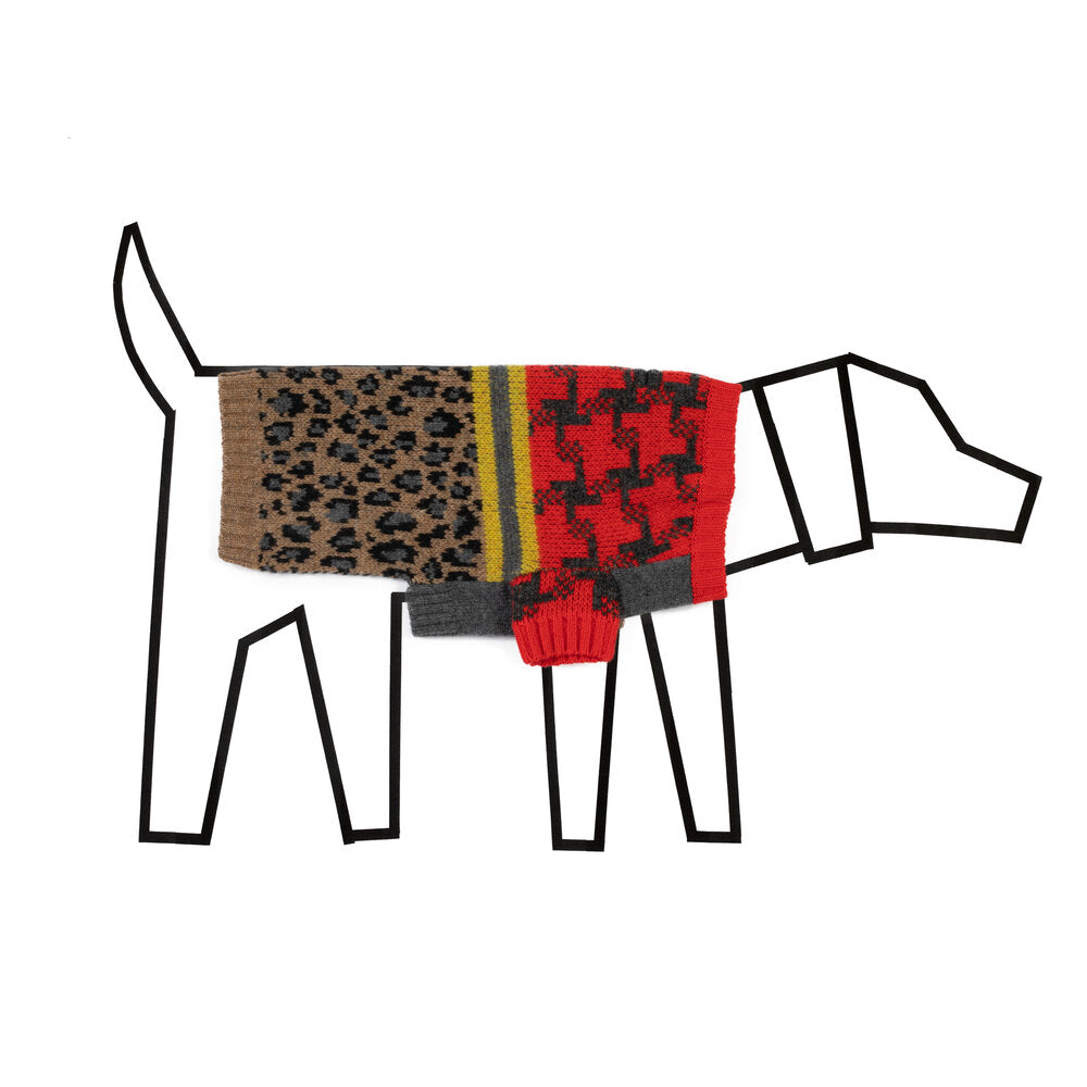 Leopard Combo Brown and Grey for Dogs