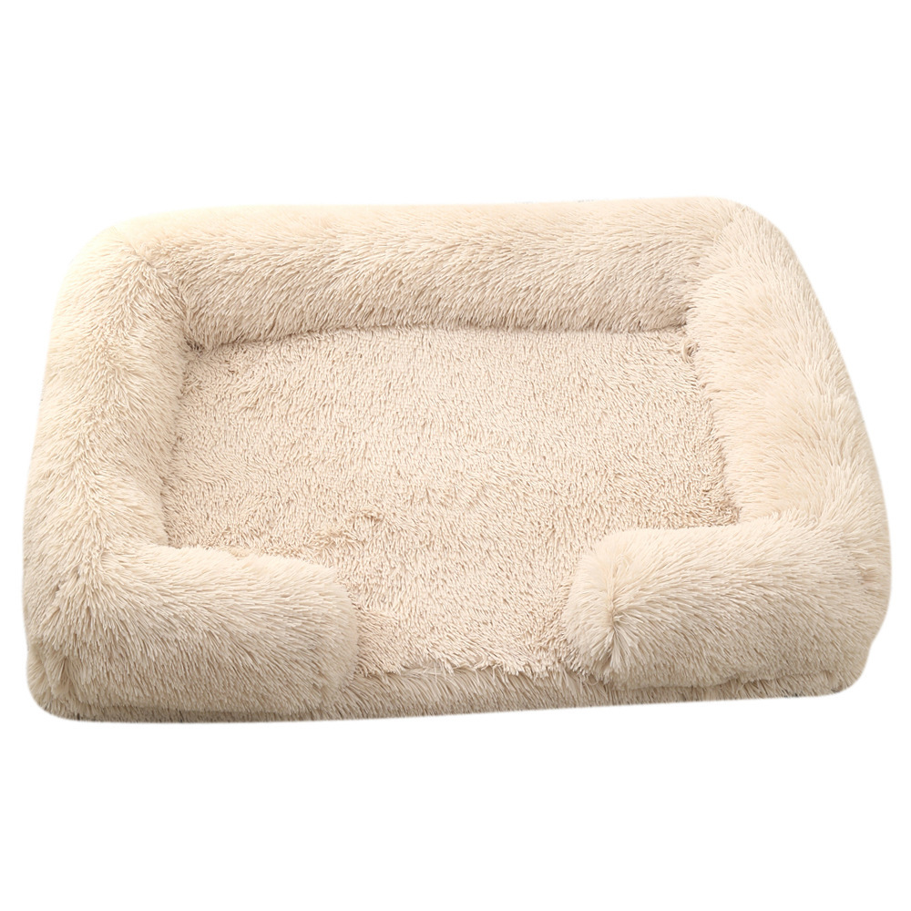 Plush Round Winter Pet Bed - Image 3
