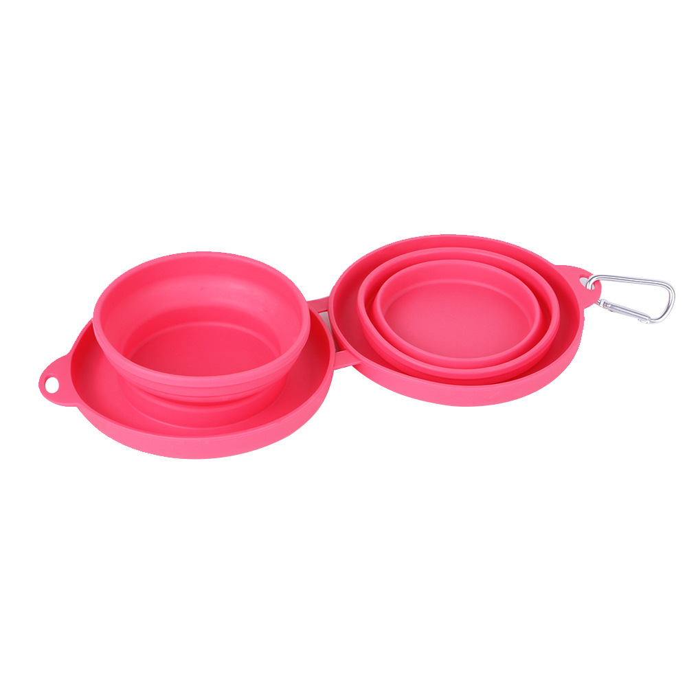 Foldable Double Pet Feeding Bowl - Image 9