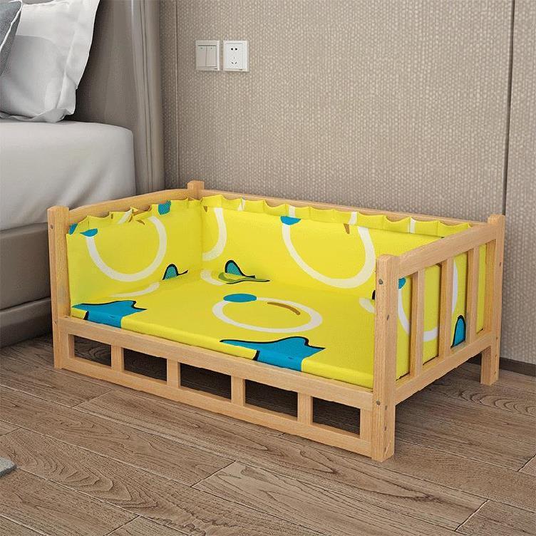Summer Wooden Pet Bed - Image 3