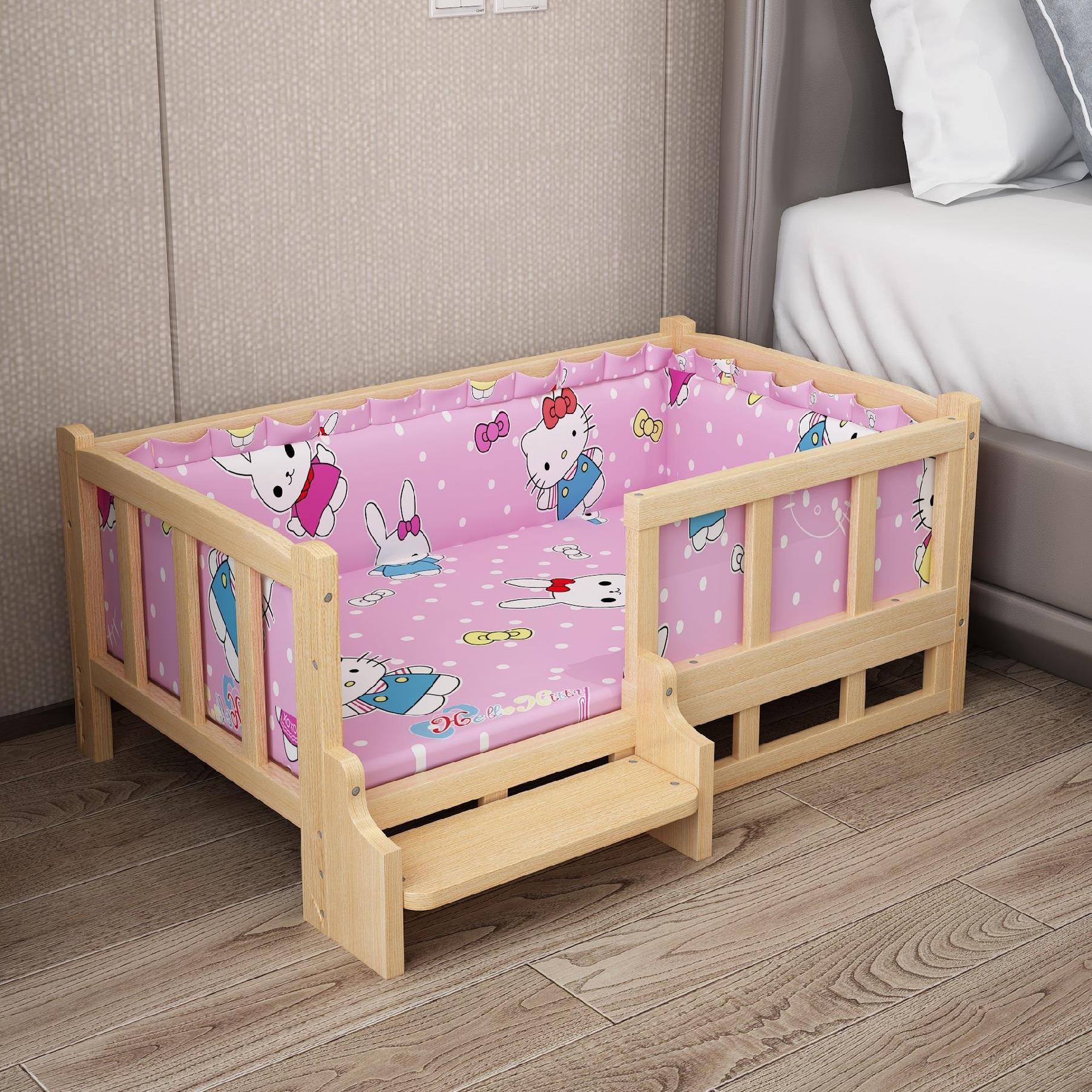 Summer Wooden Pet Bed - Image 6
