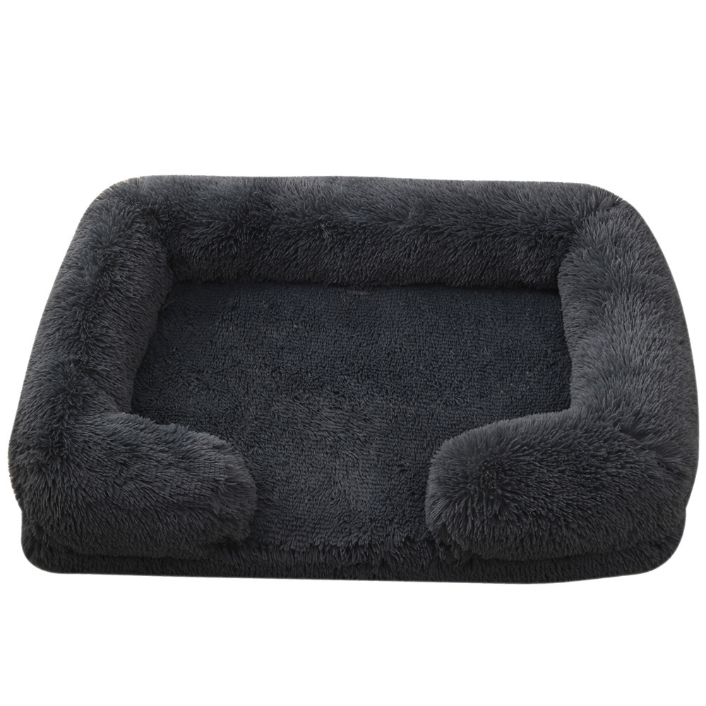 Plush Round Winter Pet Bed - Image 9