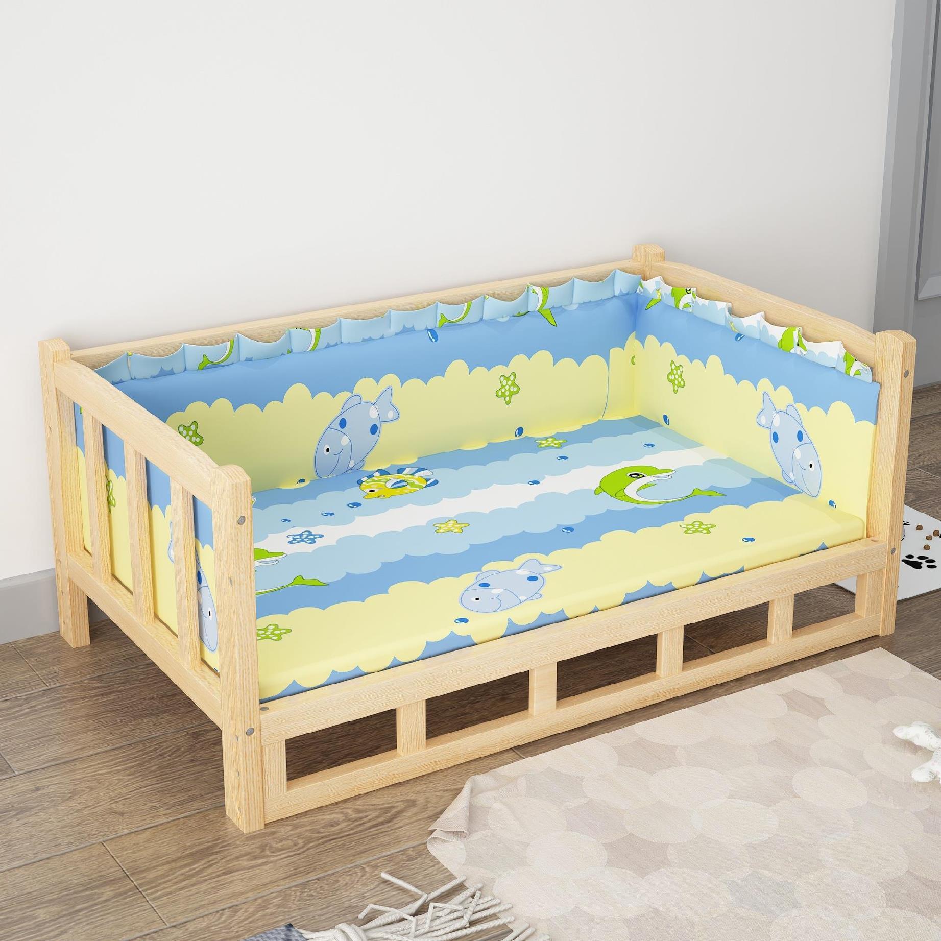 Summer Wooden Pet Bed - Image 7