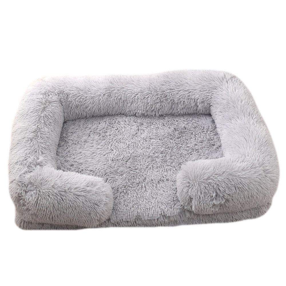 Plush Round Winter Pet Bed - Image 6