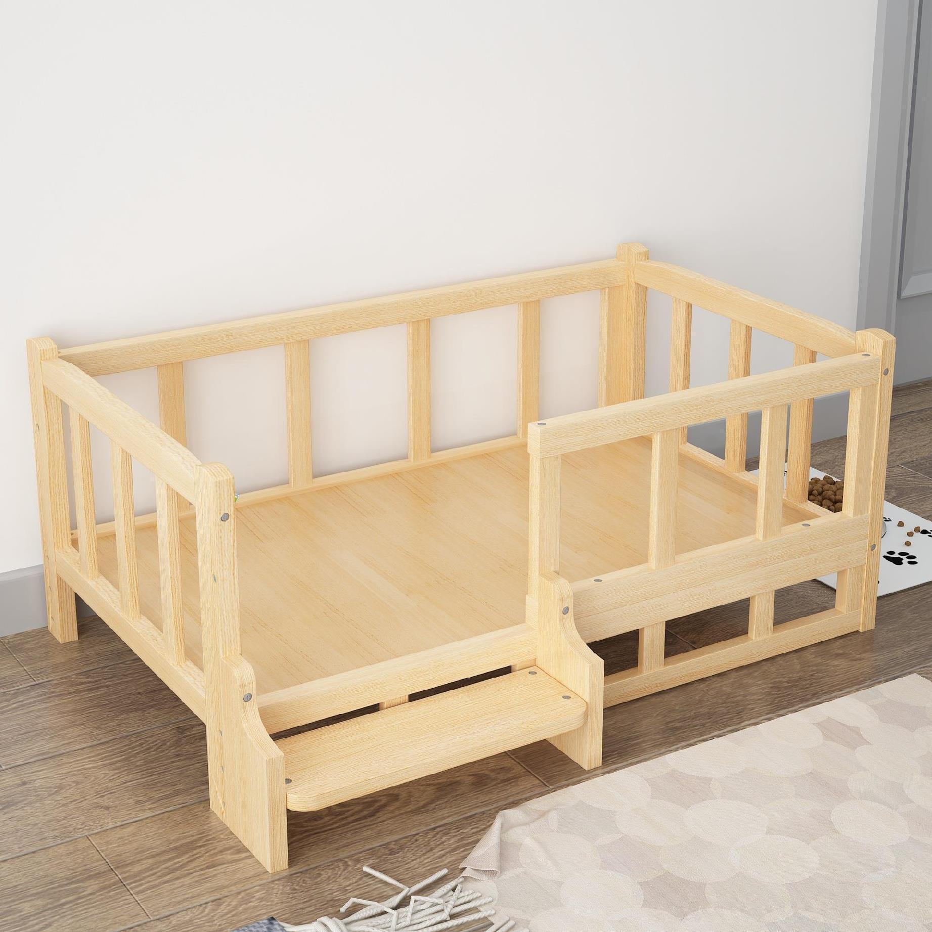 Summer Wooden Pet Bed - Image 2