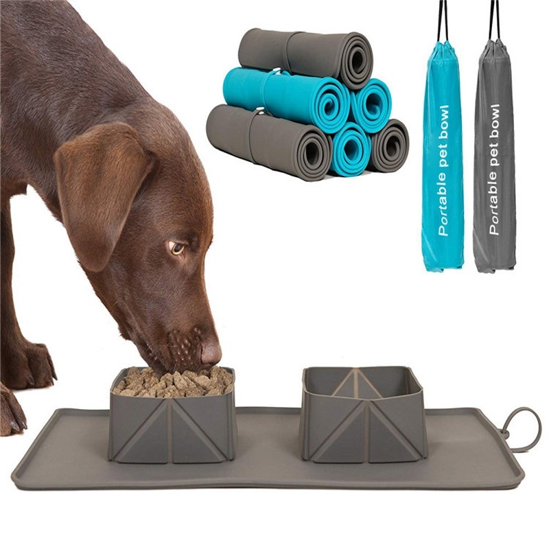 Silicone Puppy Feeding Bowl